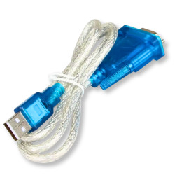 Adapter USB na RS232 port COM kabel 0.8m CH340 szeregowy VAG CAN OBD Tunery