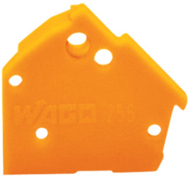 End plate for feed through terminal, 256-600