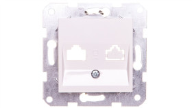 Karre Płytka Czołowa Z Ramką Szkieletową Do Gniazd Teleinformatycznych...