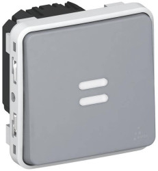 Legrand Przełącznik czasowy Plexo szary 069504