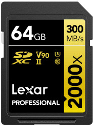 Karta SD SDHC, 64 GB Nie TLC, Lexar Gold 0 → 70°C 2000x