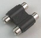 Łącznik RCA CINCH gniazdo - gniazdo podwójny