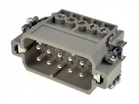 Wtyk Han A, 09200102612, 10 torów, 0,75-2,5mm2