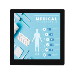 Wyświetlacz LCD TFT 4cal IPS TFT 720 X720pikseli USB I/F Tak Midas