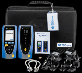 R156005 SignalTEK NT cable tester, for copper and fibre optic networks