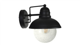 Oprawa Elewacyjna Wilda Czarna E27