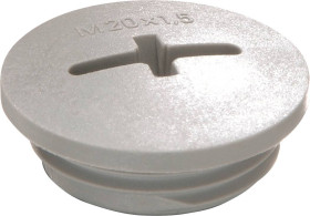 Wiska 10064663 Zaślepka EVS 40, M40, 50 szt.