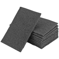 Flexipads World Class 34010 Hand Pads Grey Ultra Fine 230 x 150mm (Pack 10)