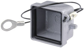 Nasadka na złącze RJ45 BTR Netcom 1401068100MI, szara