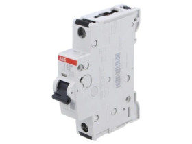 Wyłącznik nadprądowy, 240VAC, Prąd znamionowy: 2A, 1-biegunowy, na szynę DIN 2CDS381001R0024
