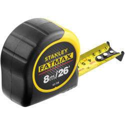 Stanley 0-33-726 FatMax&#xAE; BladeArmor&#xAE; Tape 8m/26ft (Width 32mm)