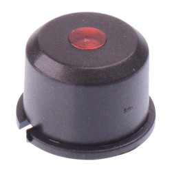 1E098 MEC Black Round Cap for use with illuminated 3F Multimec