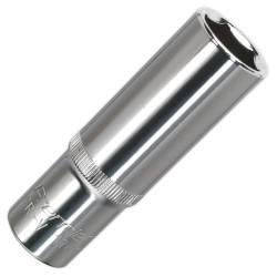 Sealey SP1217D Walldrive&#xAE; Socket 17mm Deep 1/2&quot;sq Drive Fully Polished