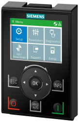 Moduł wyświetlacza Siemens Panel operatora SIPLUS SIPLUS 6AG12550AA002JA2 106 x 70 x 30 mm