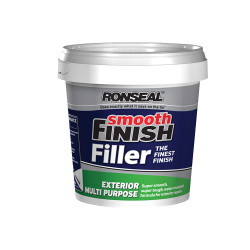 Ronseal 36562 Smooth Finish Exterior Multipurpose Ready Mix Filler Tub 1.2kg