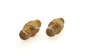 Adapter beczka RP SMA żeńskie - RP SMA żeńskie
