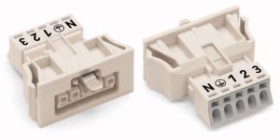 Gniazdo 5-torowe SnapIn białe WINSTA MINI 890-725 /50szt./