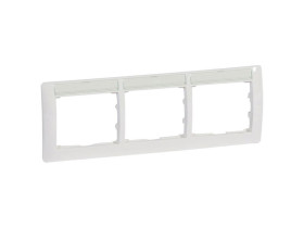 SISTENA LIFE Ramka Arctic 3 potrójna pozioma z polem opisowym 771015 LEGRAND