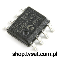 24LC32AISN 32KB Serial EEPROM 2.5V SO8 SMD-SO8 MICROCHIP
