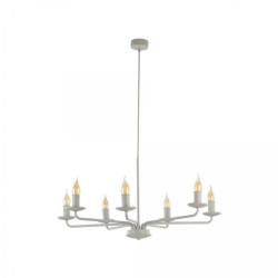 Żyrandol klasyczny świecznikowy LIMAL beżowy siedmioramienny E14 10254 TK Lighting