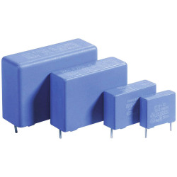 Thomsen 458325 Film Capacitors 100nF 630V Axial Polypropylene Green