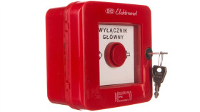 Wyłącznik Alarmowy Z Zamkiem 4Z 12A /Wyłącznk Główny/ Ip55 Wgz-5S 921494