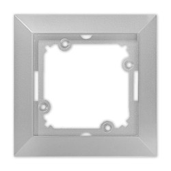 OPAL Ramka pojedyncza srebrna Ra-1 Op SR