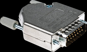 MHDTZK15-DB15P-K D-Sub male, 15-pin