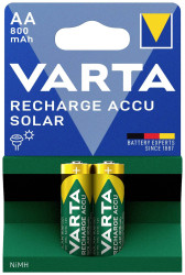 Akumulator AA/R06 Varta RECH.AC.Solar AA800mAh BLI2 56736101402, NiMH, 800 mAh, 1.2 V, 2 szt.