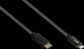 2510-CL005S Sync &amp; charge cable, USB-C -> Lightning, 0.5 m, 18 W, MFI