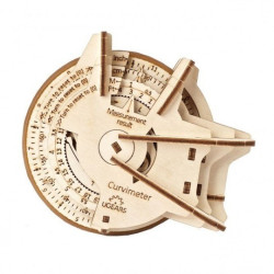 Krzywomierz - STEAM LAB - model mechaniczny do składania - fornir - 109 elementów - Ugearsmodels 70138