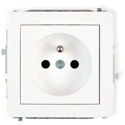 Mechanizm gniazda pojedynczego z uziemieniem 2P+Z