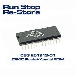 CSG 251913-01 Basic+Kernal ROM for the Commodore 64C (New Old Stock)
