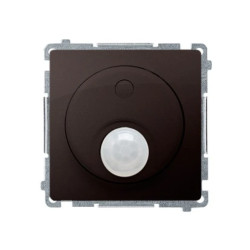 Simon Basic Łącznik z czujnikiem ruchu z zabezpieczeniem 20–500 W czekoladowy BMCR11T.01/47