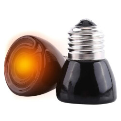 Żarówka E-27 50W 230V Promiennik podczerwieni, Lampa grzewcza ceramiczna terrarium