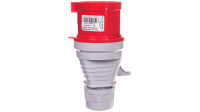 Wtyczka Izolacyjna Przenośna 32A 400V 5P Ip44 /Szybkozłączne/ 3648-326