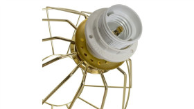 Lampa Stołowa Tirana 1Xe27 Czarna Lp-945/1T Bk Light Prestige