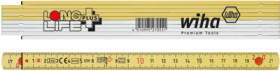 Folding rule, 2 m, plastic, 136 g, 41020012