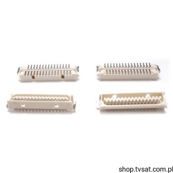 M40-6003106 Socket 31Pin 1.00mm Pitch DIL Vertical SMD HARWIN