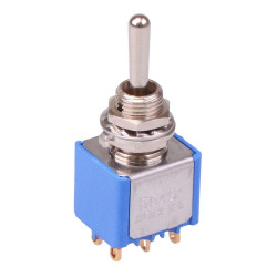 5649CDB APEM On-Off-On Miniature Toggle Switch DPDT