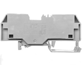 Złączka szynowa 2-przewodowa 16mm2 szara 283-901