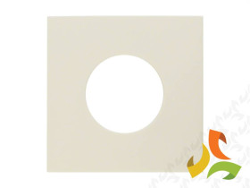 BERKER B.KWADRAT Płytka czołowa do wyłącznika i sygnalizatora świetlnego E10 krem połysk 5311248982 HAGER