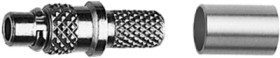 MMCX plug 50 Ω, RG-316/U, crimp/crimp, straight, 100025100
