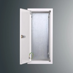 Rozdzielnica n/t z płytą montaż. RZ 10NN z płytą 432x213x175 IP30 RAL 9003