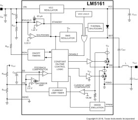 Wide Input 4.5-V to 100-V, 1-A Synchronous Buck / Fly-Buck Converter