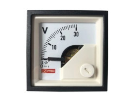 Amperomierz analogowy panelowy DC -10C do +65C RS PRO