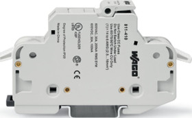 2-wire fuse terminal, 1 pole, 2.5-16 mm², 600 V, 30 A, 811-410