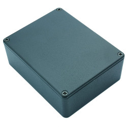 Hammond Black Diecast Enclosure 120 x 94 x 42mm 1590BBSBK