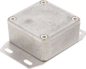 Aluminum die cast enclosure, (L x W x H) 51 x 51 x 25 mm, natural, IP54, 1590LLBF
