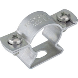 Fr&#xE4;nkische Rohrwerke 20975040 Fasteners Aluminium Distance Clamp M5 x 12